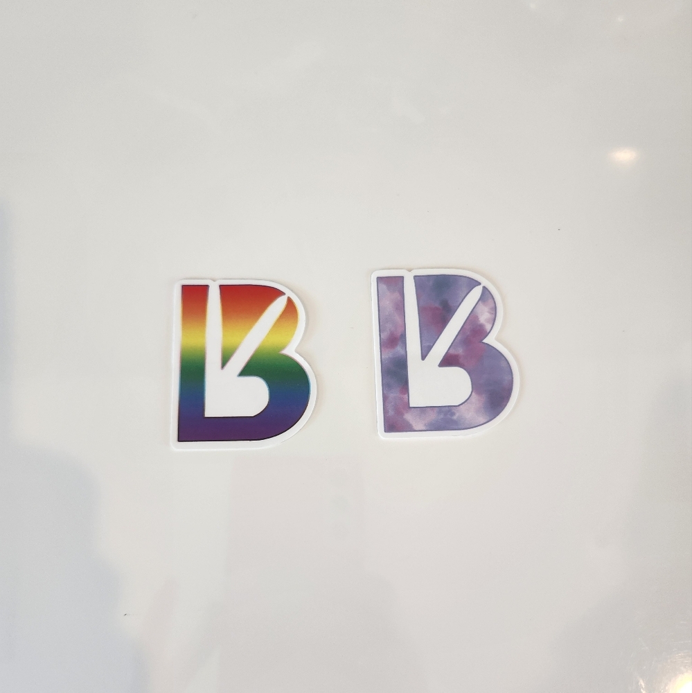 2 limited edition Buffbunny Stickers